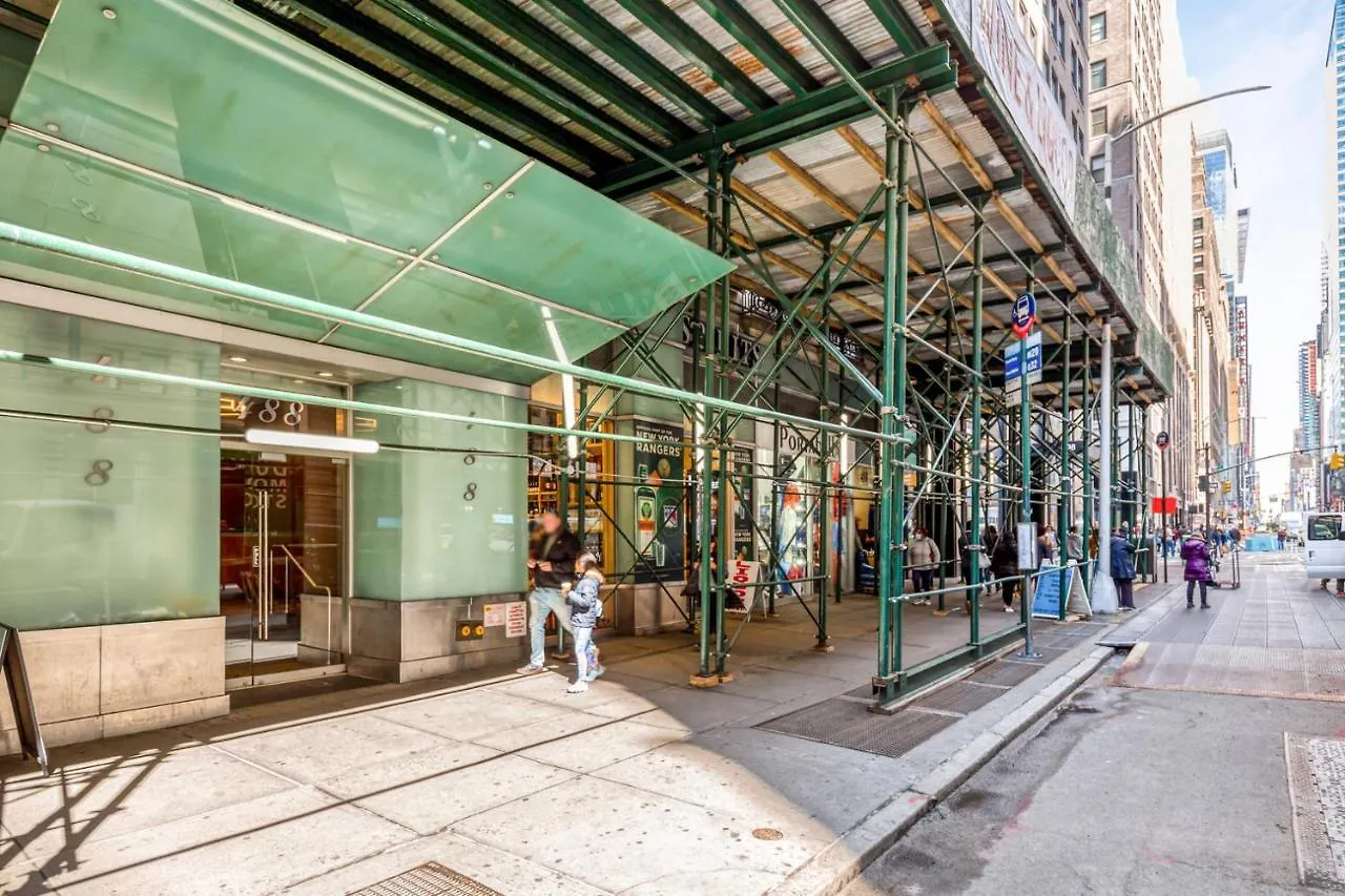 纽约Midtown 1Br W Doorman Nr Penn Station Nyc-144公寓 0*, 纽约